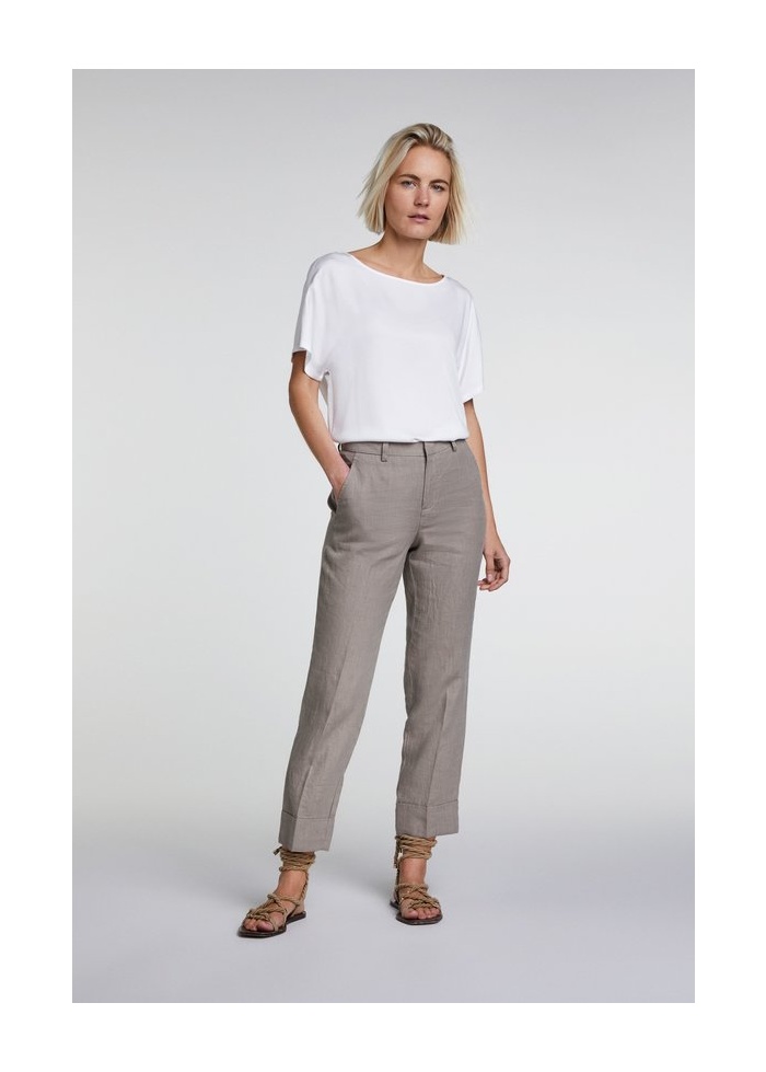 Oui | Linen Trousers