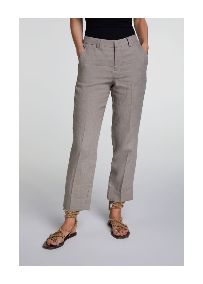 Oui | Linen Trousers
