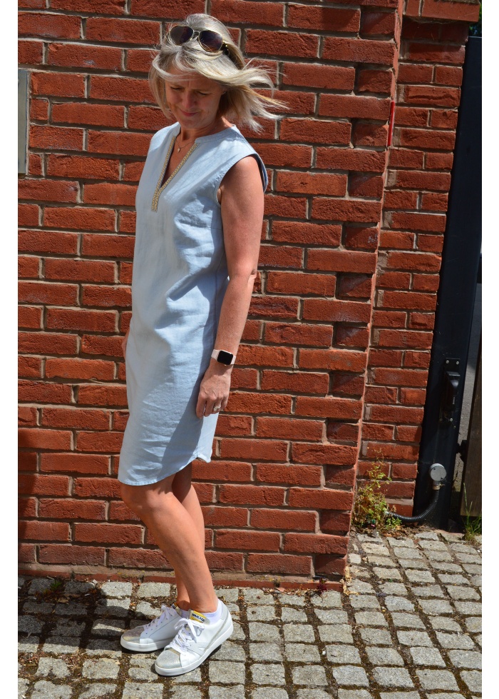Oui | Linen Dress