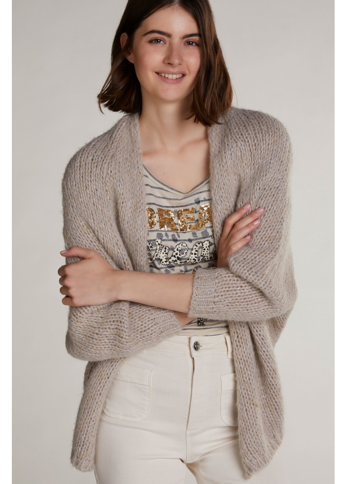 Oui | Knitted Cardigan