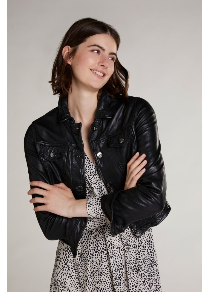 Oui | Leather Jacket