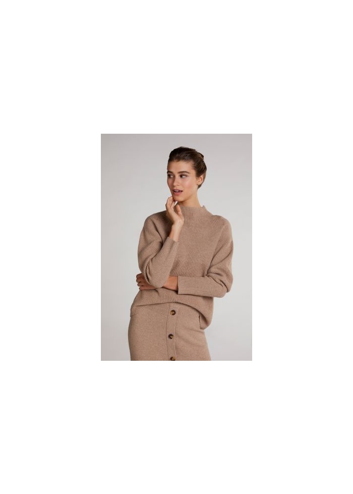 Oui | Slit Back Jumper