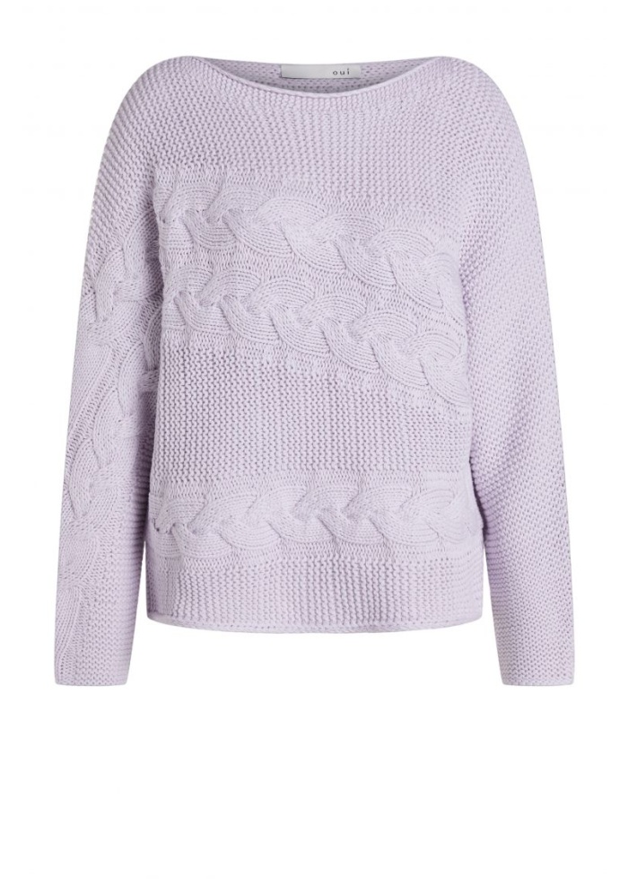 Oui | Cable Knit Jumper