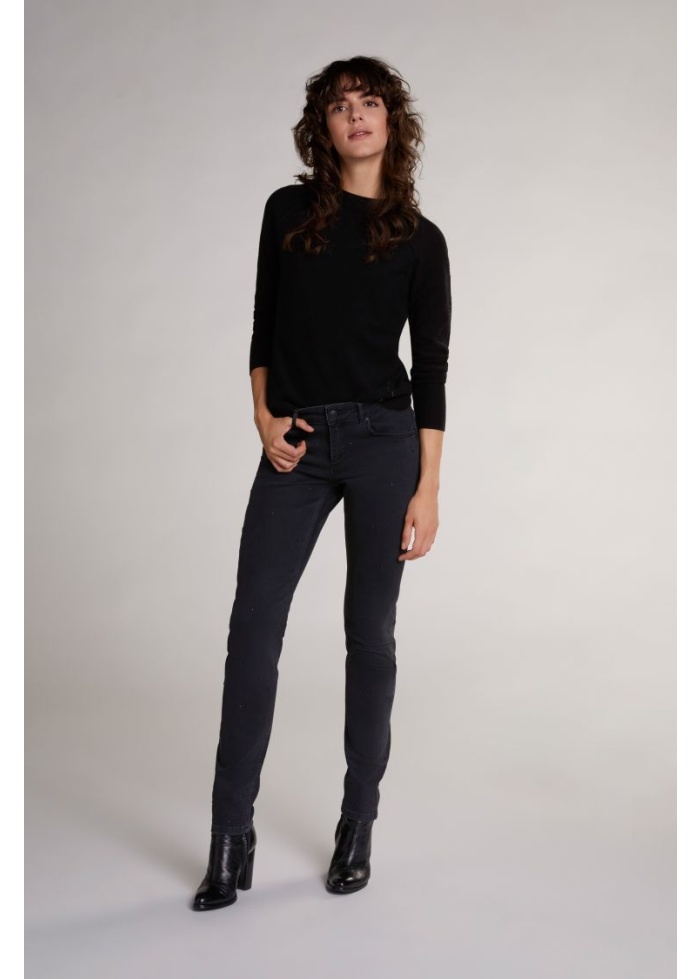 Oui | Baxtor Stud Jeans