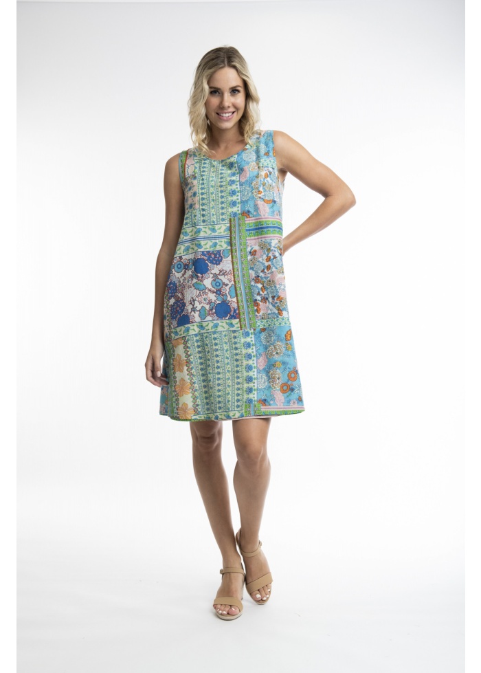 Orientique | Syros Reversible Shift Dress