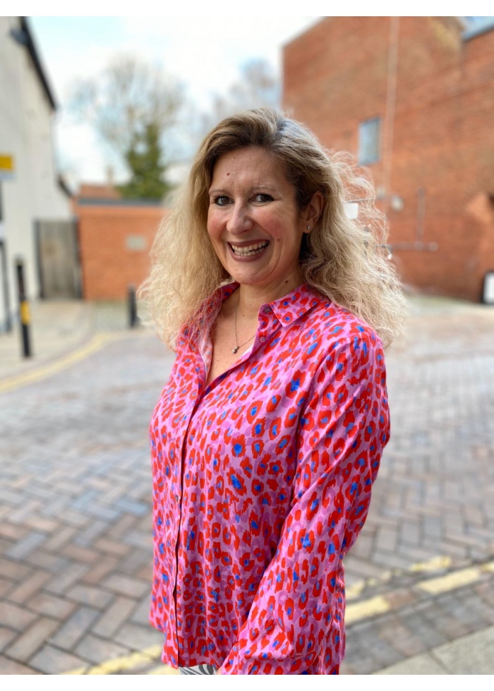 Milano | Abstract Leopard Blouse