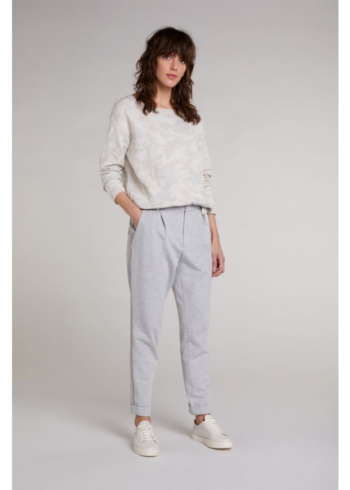Oui | Side Stripe Trousers