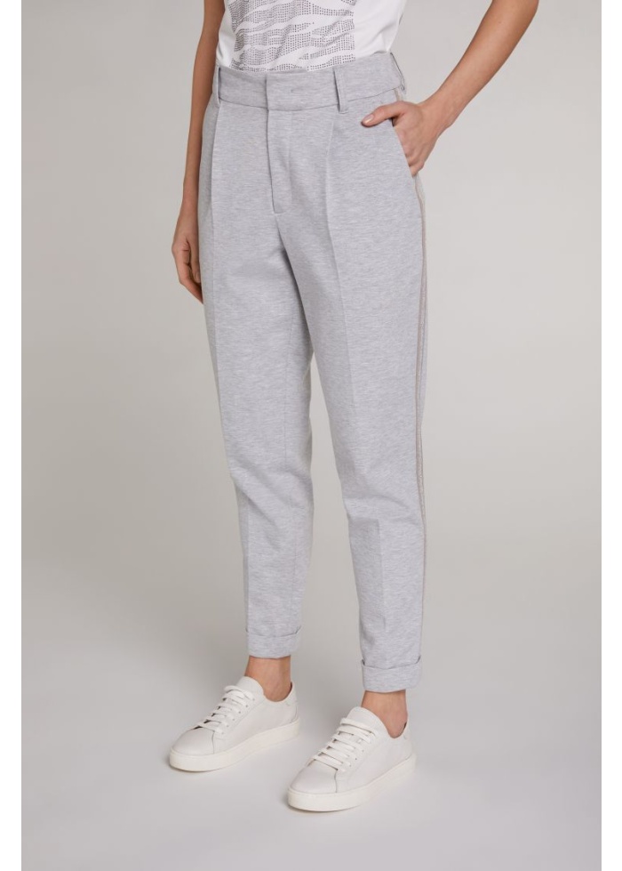 Oui | Side Stripe Trousers