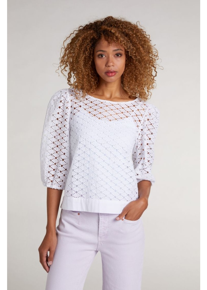 Oui | Broderie Anglaise Top