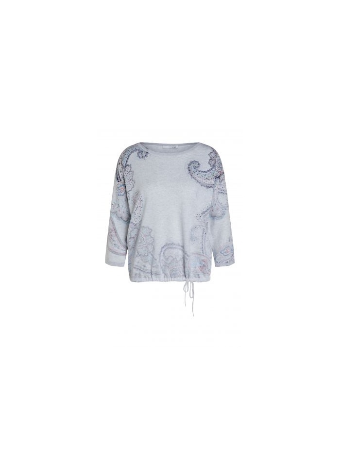 Oui | Drawstring Sparkle Jumper