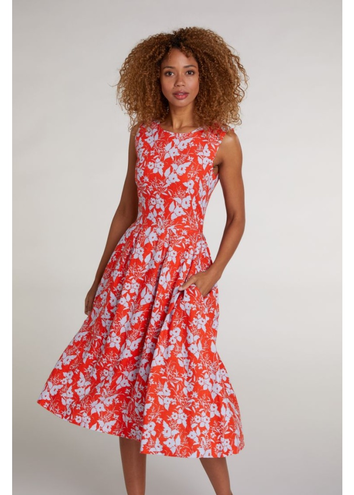 Oui | Flower Print Dress