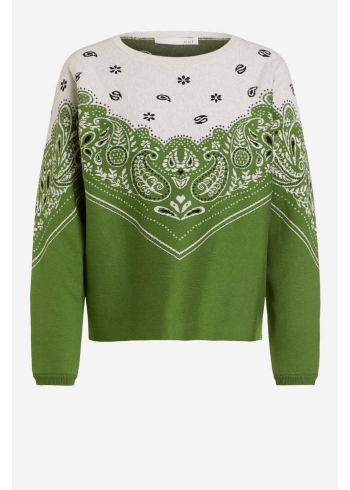 Oui | Paisley Jumper