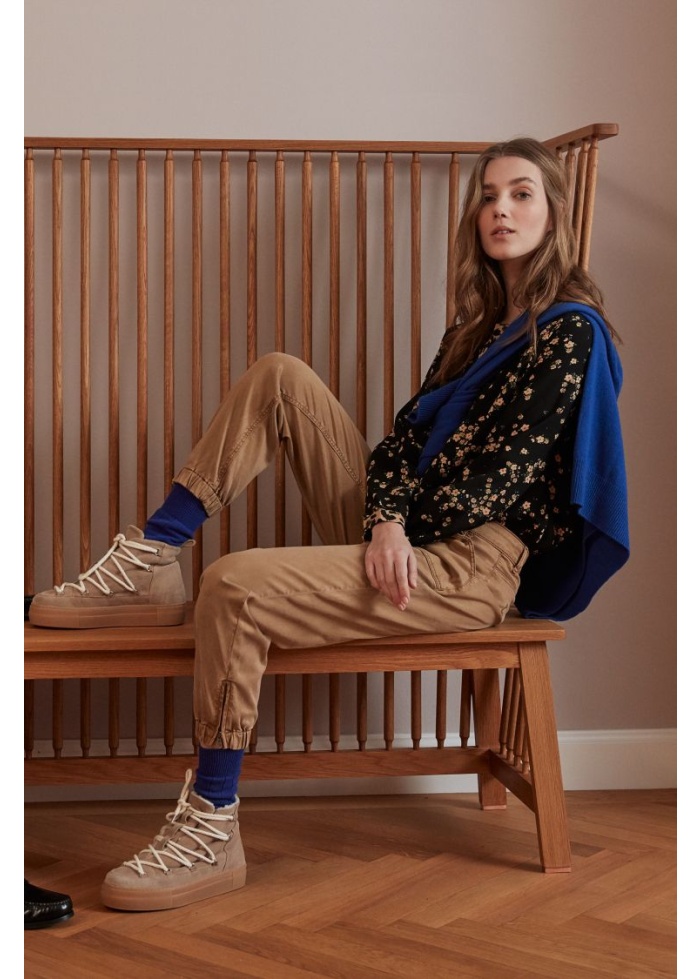 Oui | Relaxed Utility Trousers