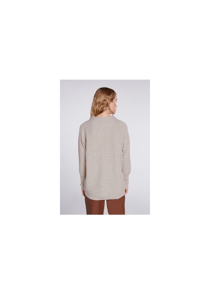 Oui | Ribbed Knitted Jumper