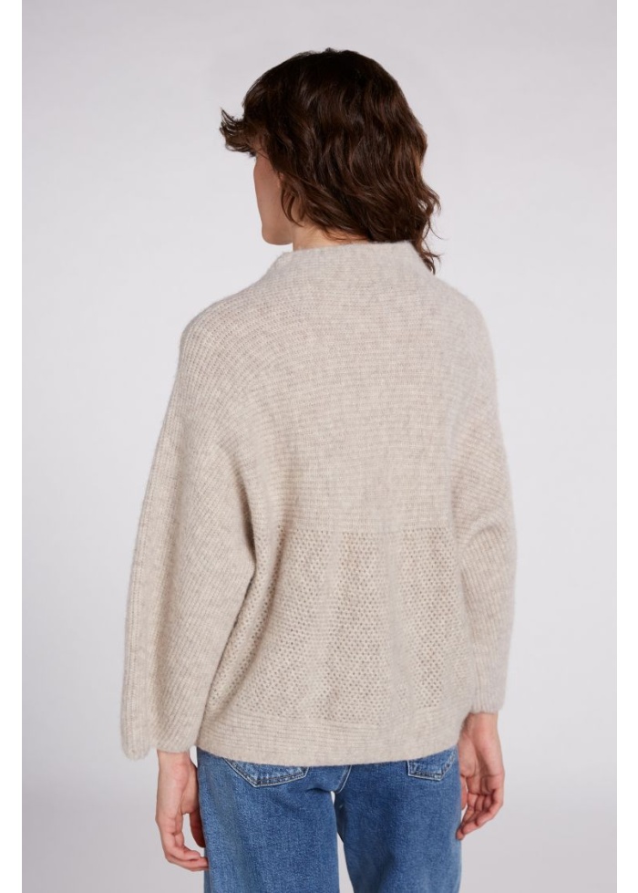 Oui | Wide Sleeve Turtle Neck Jumper