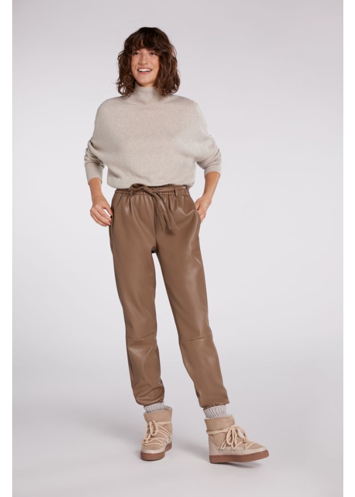 Oui | Batwing Roll Neck Jumper 