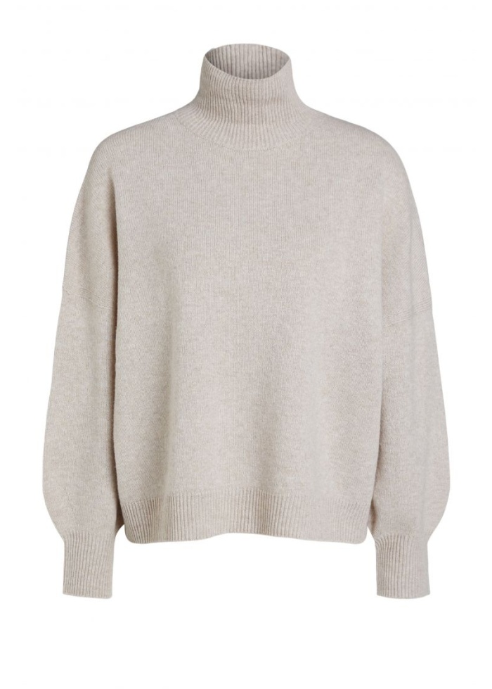 Oui | Batwing Roll Neck Jumper 