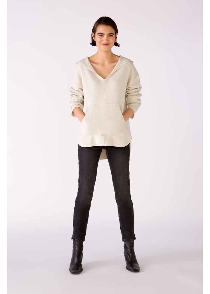 Oui | Knitted Hoodie