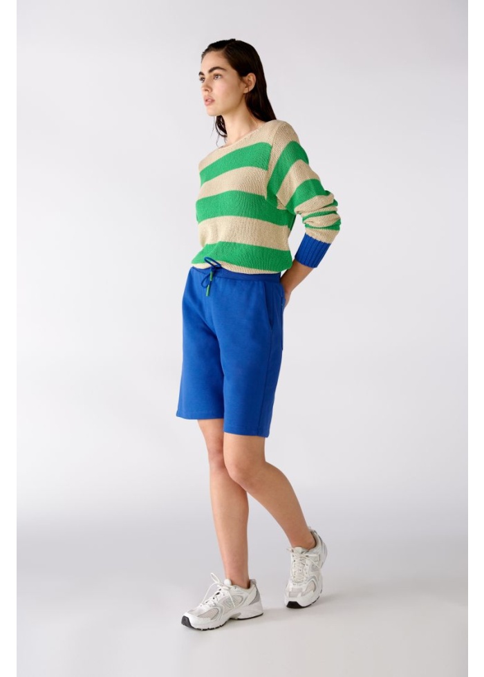 Oui | Stripe Cotton Jumper