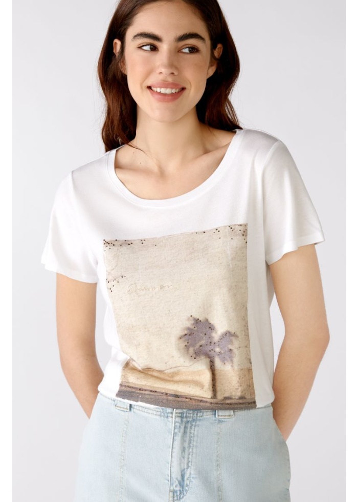 Oui | Palm Tree T-Shirt