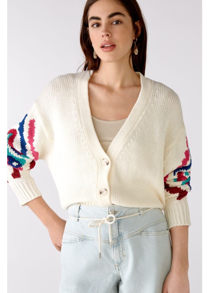 Oui | Knitted Cardigan