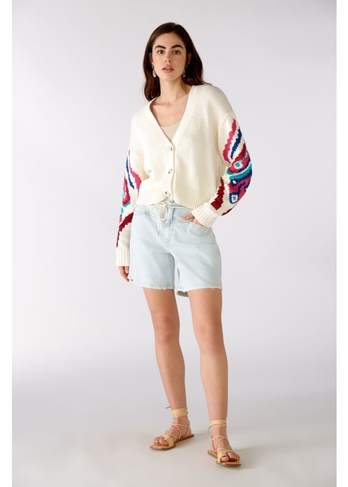 Oui | Knitted Cardigan