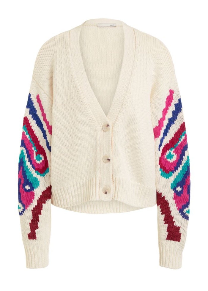 Oui | Knitted Cardigan