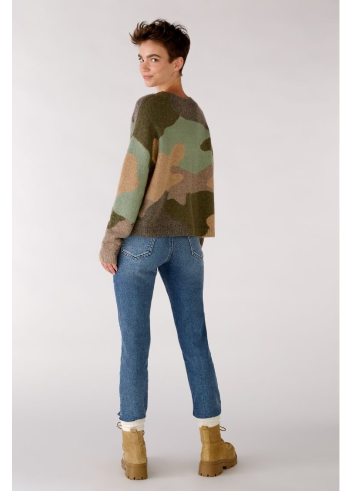 Oui | Camouflage Jumper