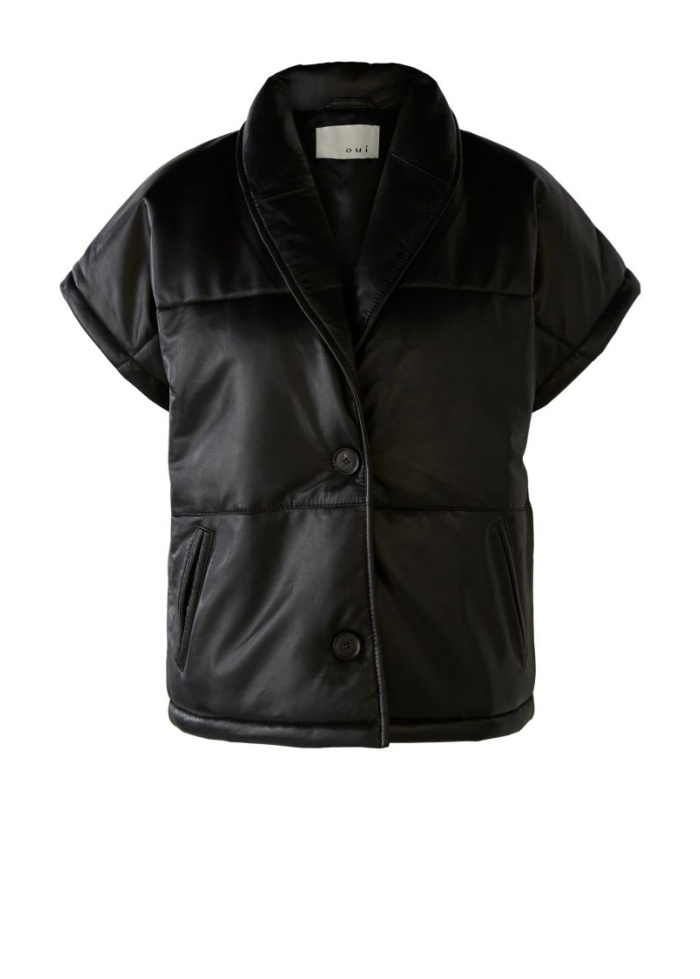 Oui | Leather Gilet