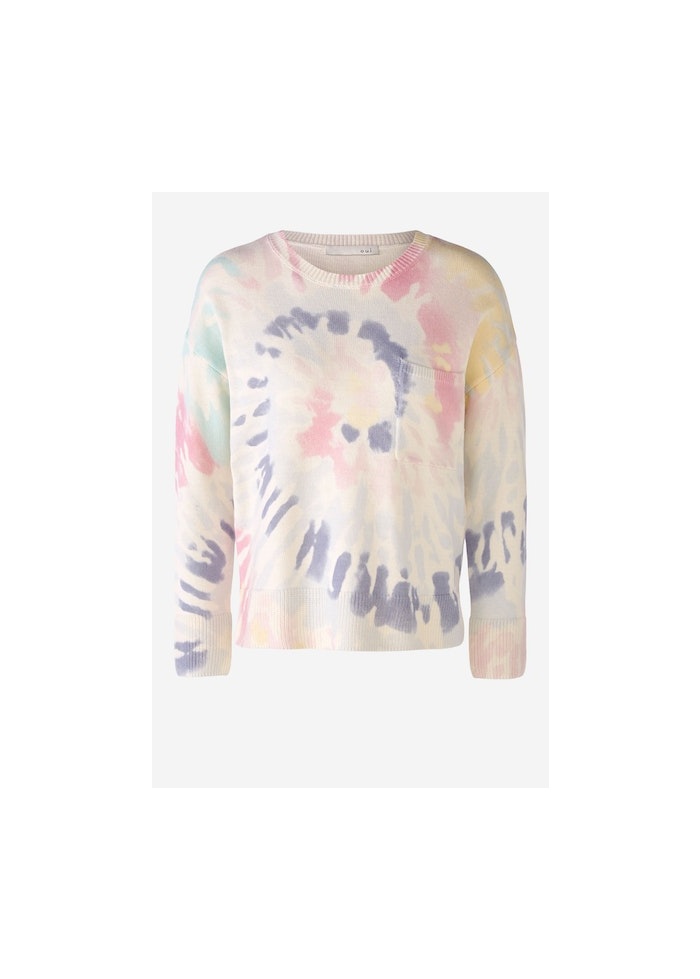 Oui | Batik Print Jumper