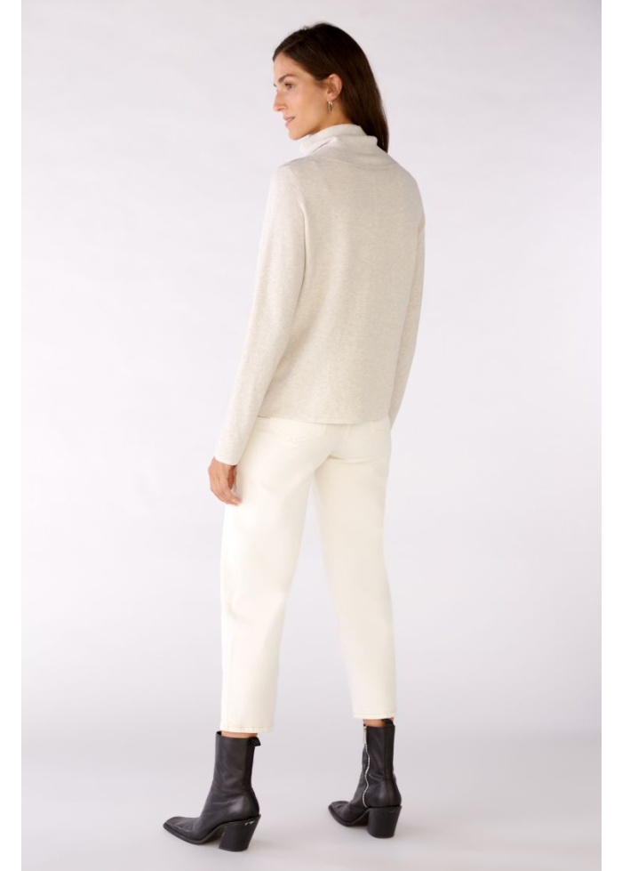 Oui | Relaxed Collar Jumper