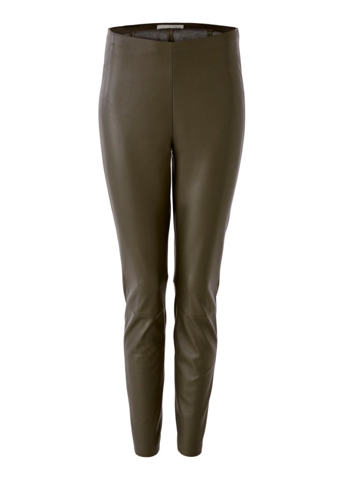 Oui | Pleather Trousers