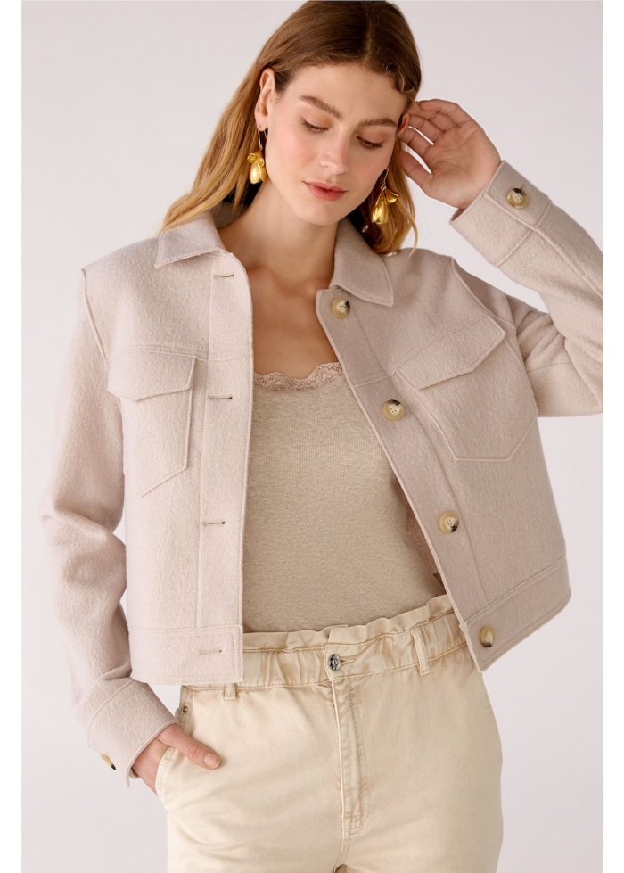 Oui | Patch Pocket Jacket