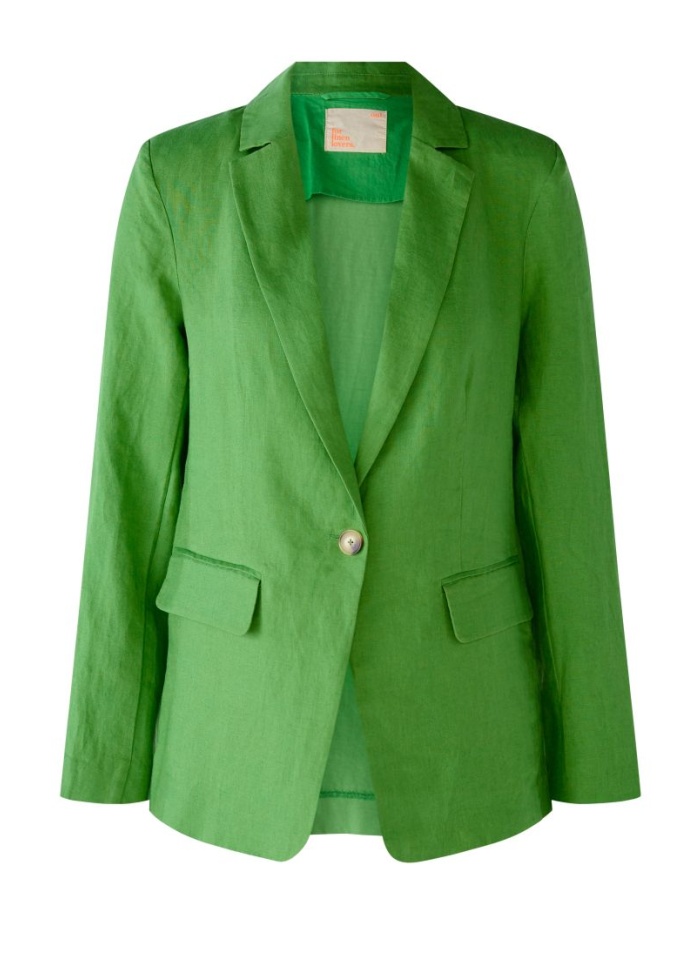 Oui | Linen Blazer