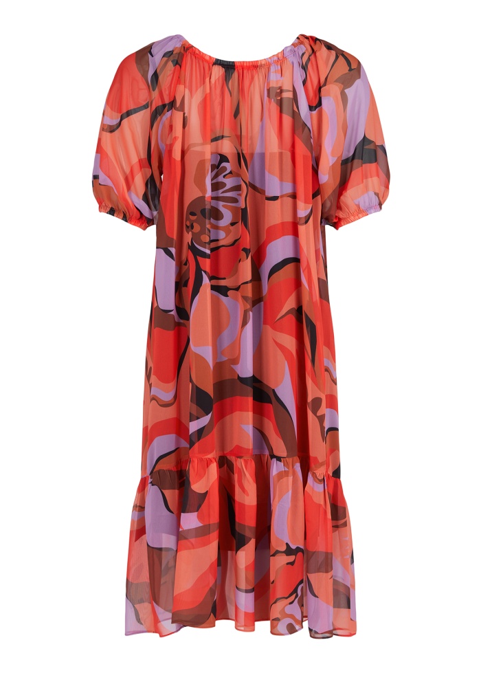 MollyJo | Printed Midi Dress