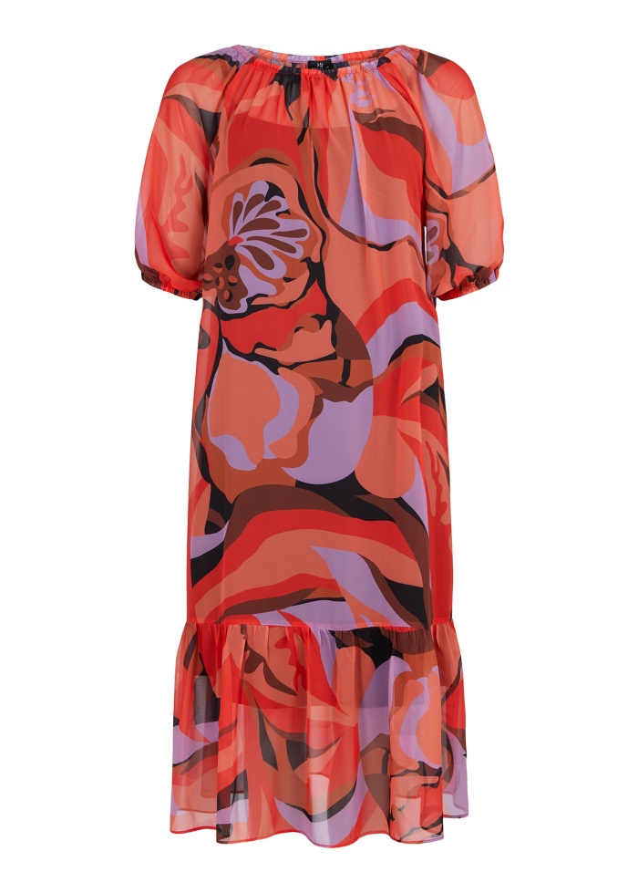 MollyJo | Printed Midi Dress