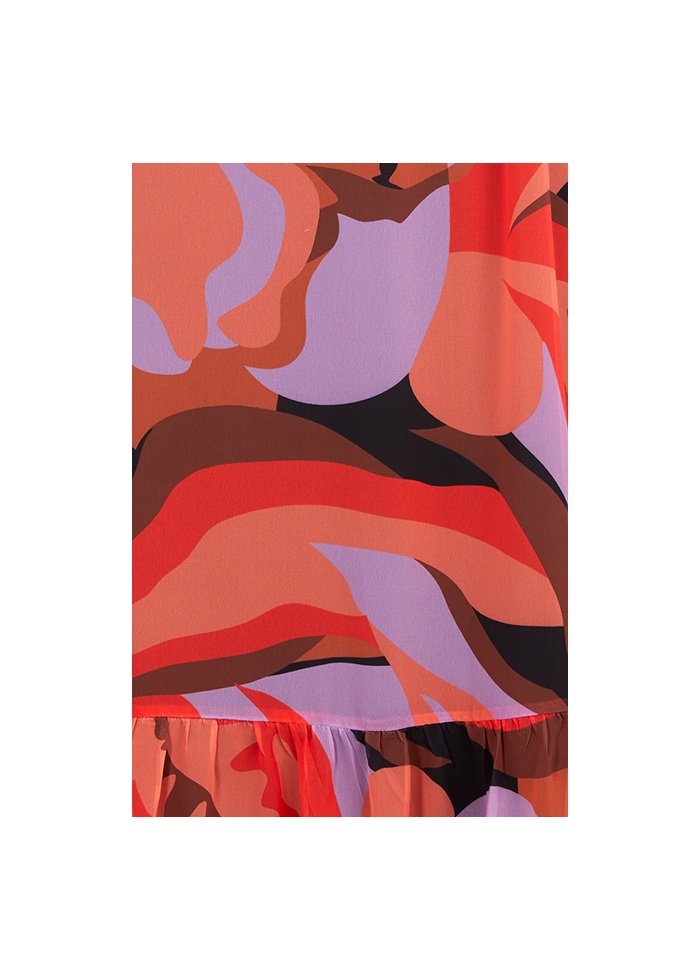 MollyJo | Printed Midi Dress