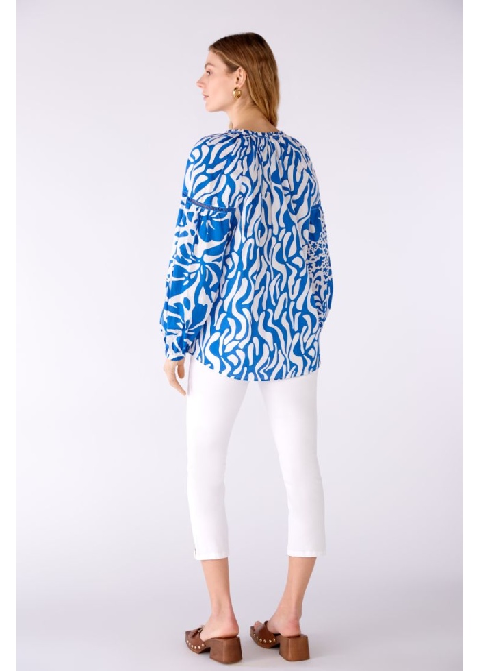 Oui | Print Blouse