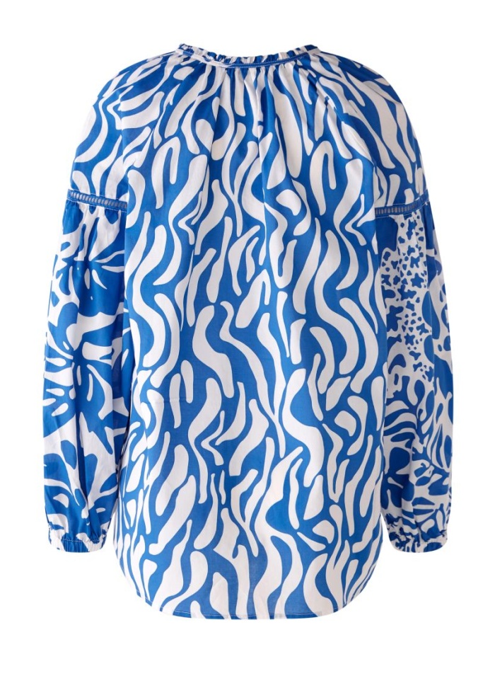 Oui | Print Blouse