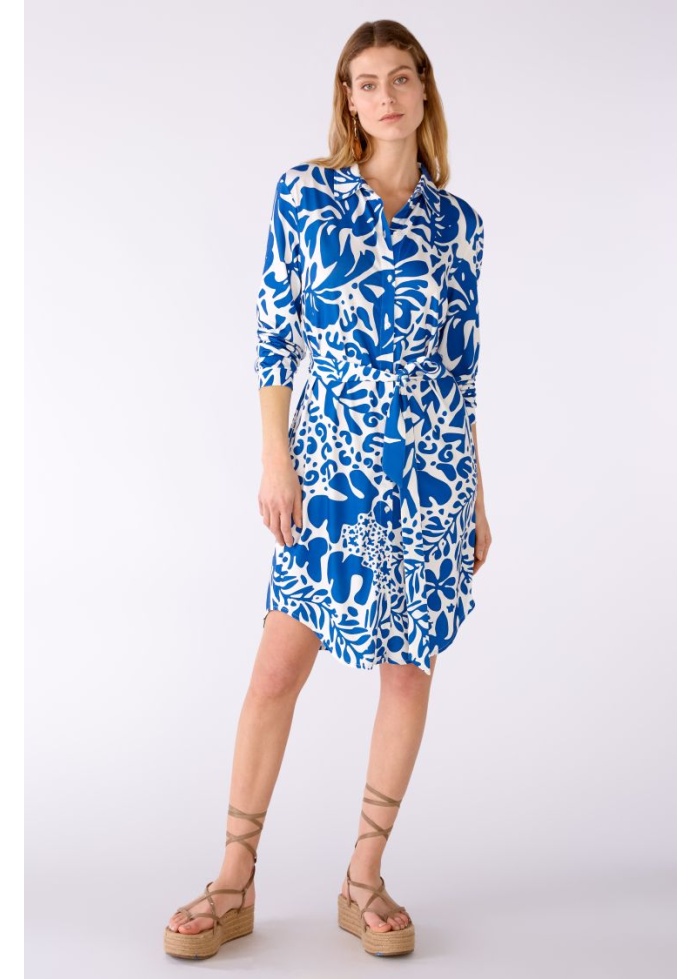 Oui | Print Shirt Dress