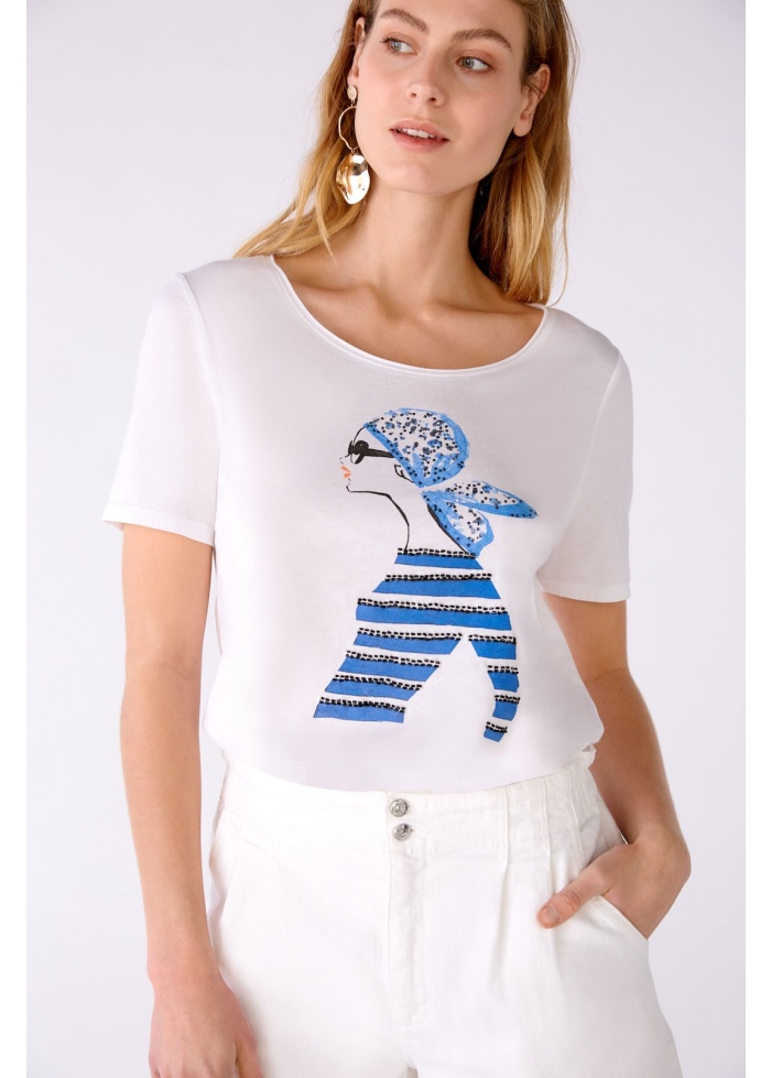 Oui | Rhinestone T-Shirt