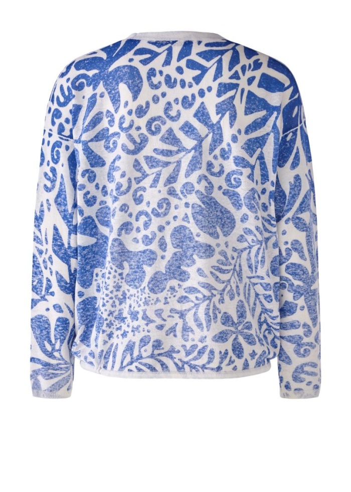 Oui | Linen Blend Cardigan