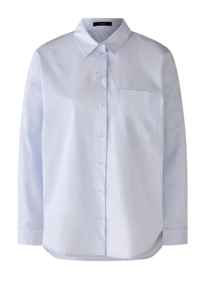 Oui | Pale Blue Shirt