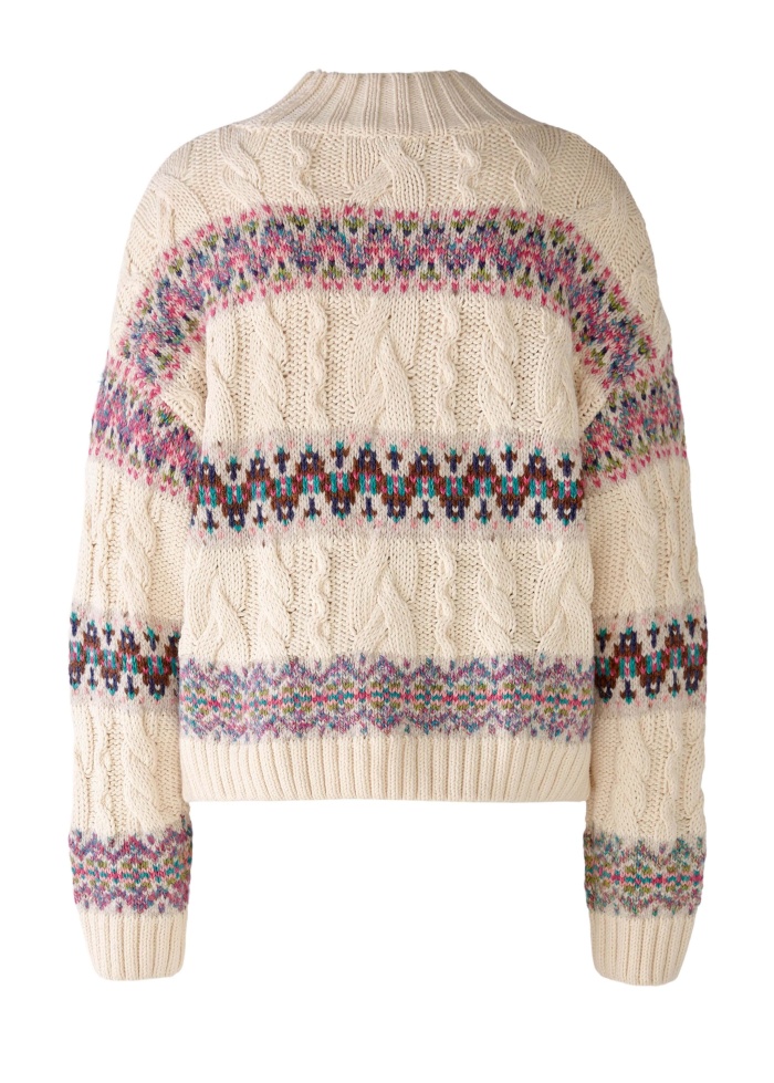 Oui | Stripe Knitted Jumper