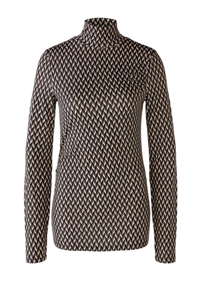 Oui | Fitted Polo Neck