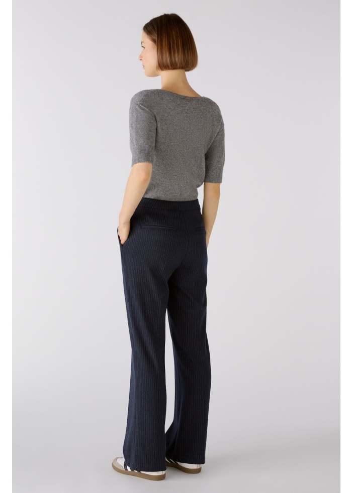 Oui | Pinstripe Trousers