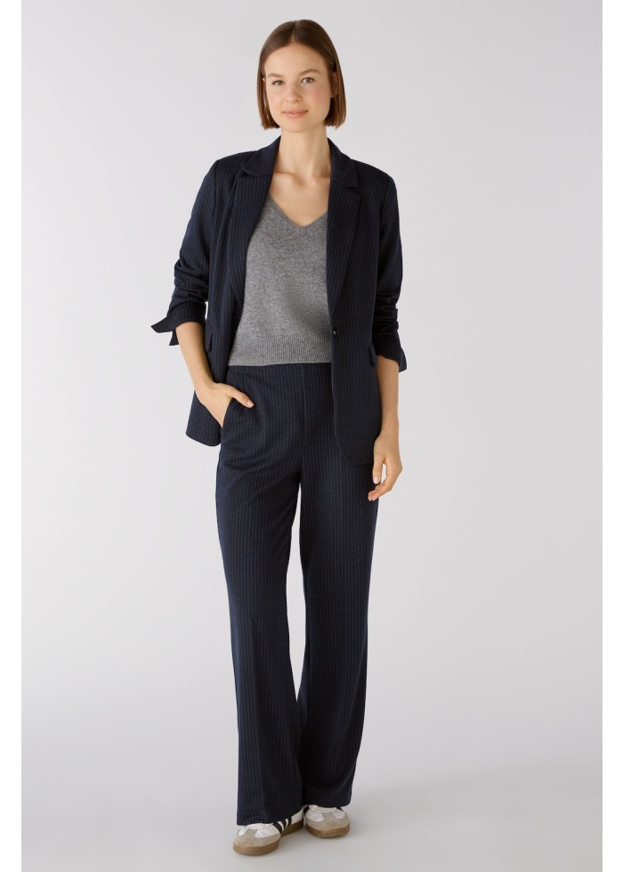 Oui | Pinstripe Trousers