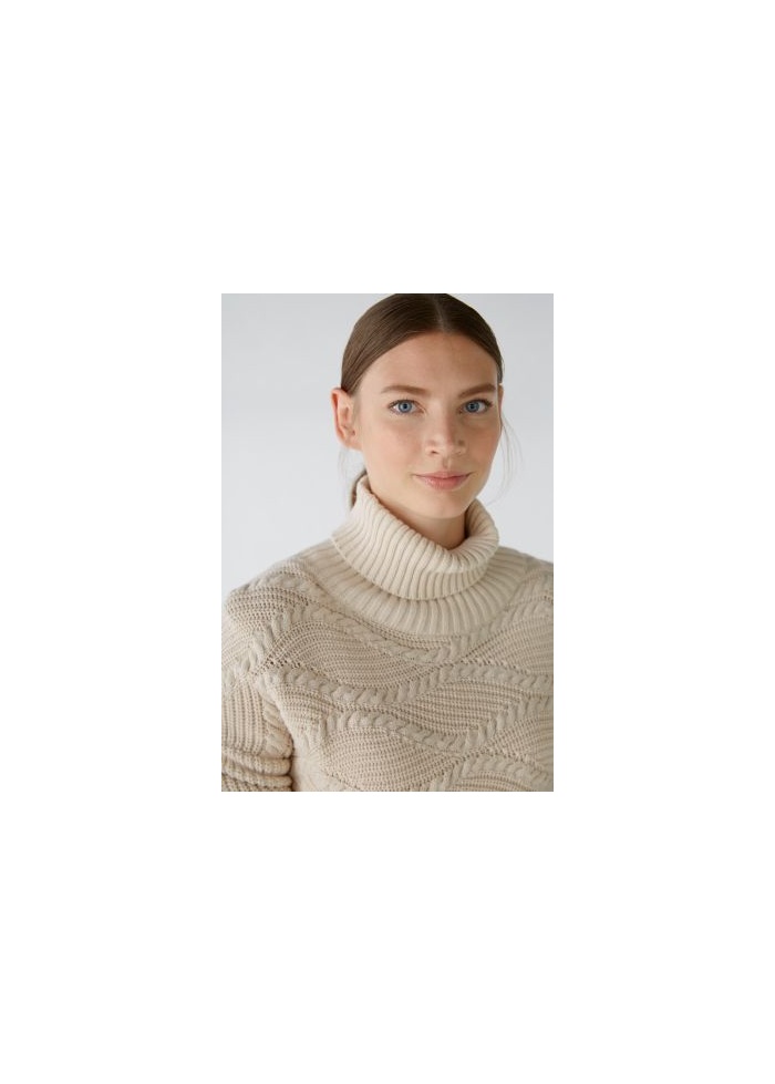 Oui | Scallop Hem Jumper