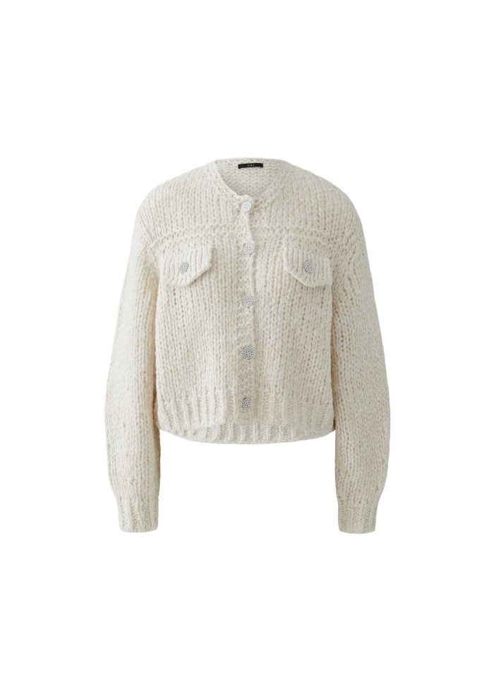 Oui | Diamante Cardigan 