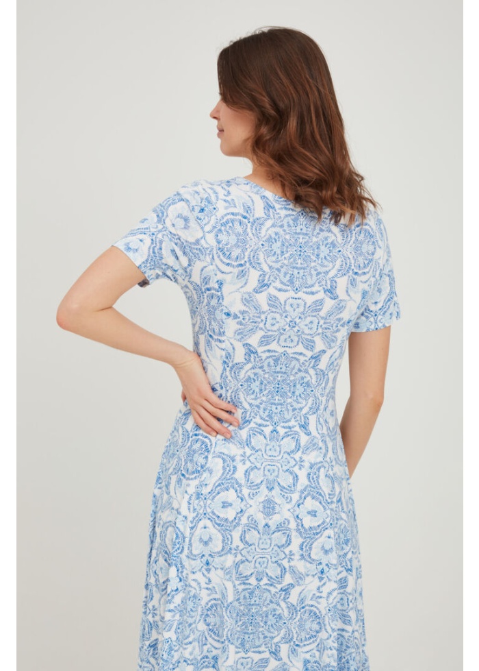 Fransa | Print Jersey Dress